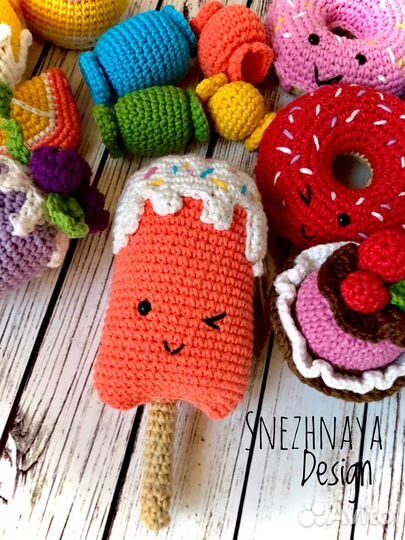 Вязаные игрушки ручной работы на заказ