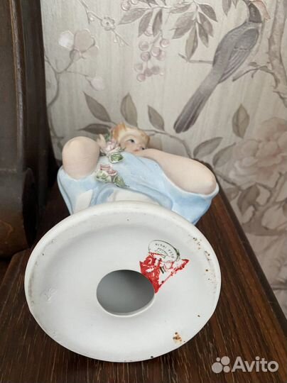 Статуэтка Бюст Девушка Старинный