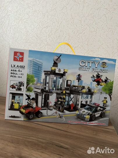 Конструктор lego полицейский участок