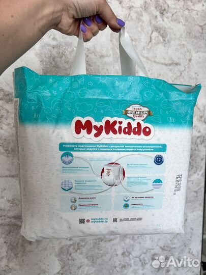 MyKiddo Подгузники трусики М 6-10 кг 38 шт