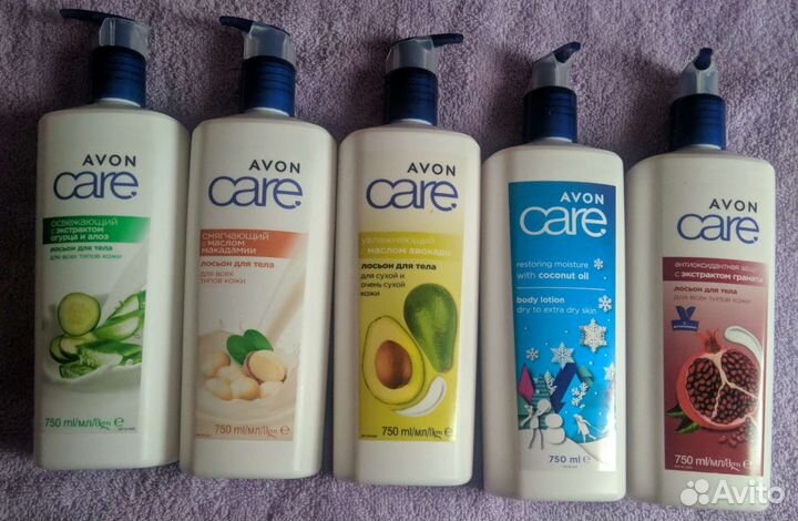 Avon Лосьоны,гели.Кремы д/рук,ног и тела