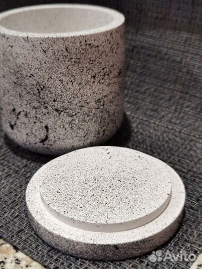 Подсвечник из гипса