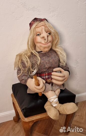 Кукла Баба Яга ручная работа