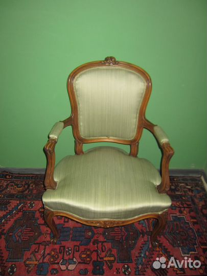 Винтажные кресла, 2 шт., орех, 1940-е годы