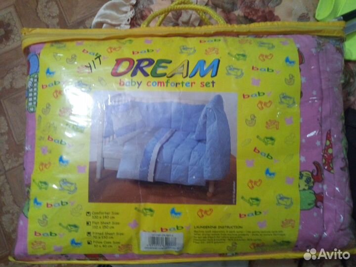 Постельное бельё для девочки (с одеялом)