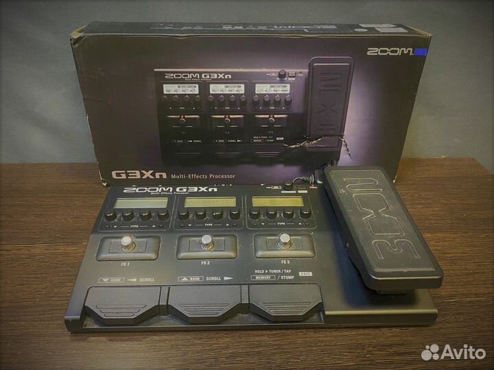 Гитарный процессор эффектов Zoom G3xn