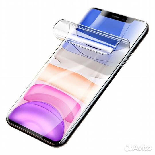 Наклейка гидрогеливой плёнки на любой гаджет