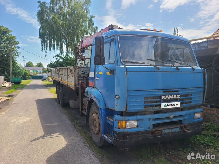 КАМАЗ 65117-62 с КМУ, 2009