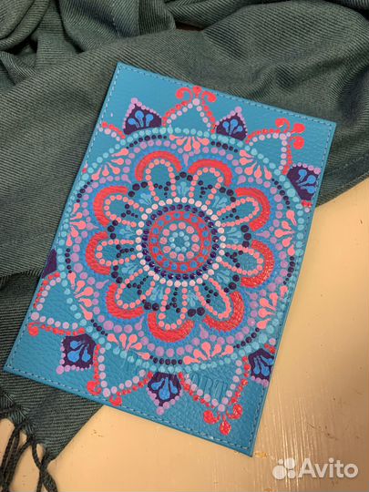 Обложка для паспорта натуральная кожа