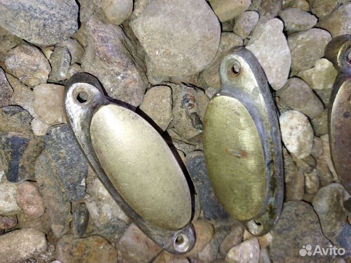 Комодная ручка на комод старая 4 шт