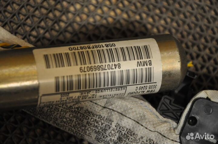 Подушка безопасности боковая, потолочная BMW 1