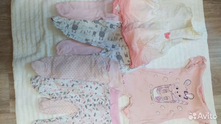 Детские вещи пакетом для девочки 62-68