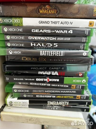 Диски на xbox one