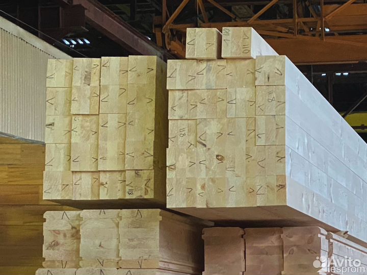 Брус из сосны для качественного строительства