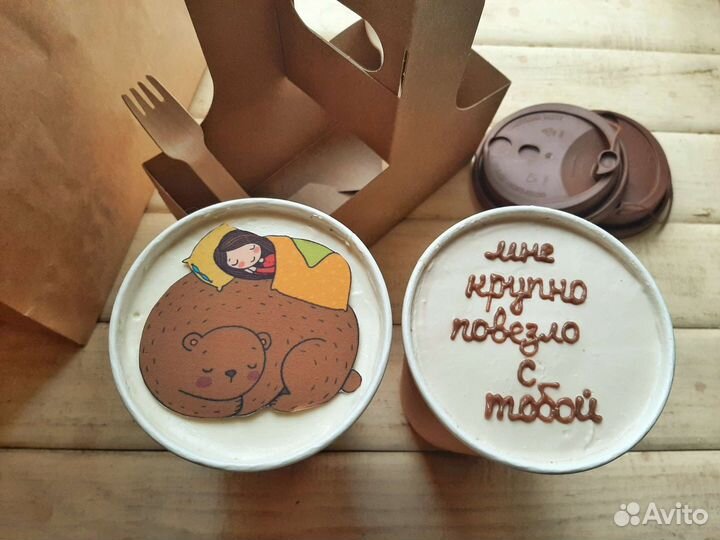 Торт в стакане 