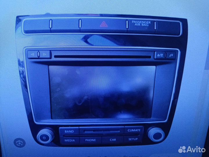 Штатная магнитола Volkswagen Touareg