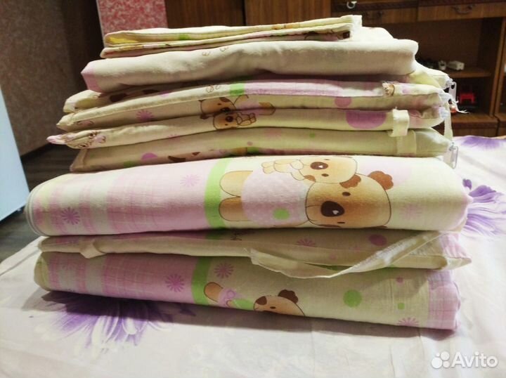 Бортики в детскую кроватку бу