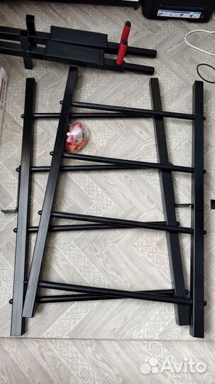 Шведская стенка с турником и брусьями