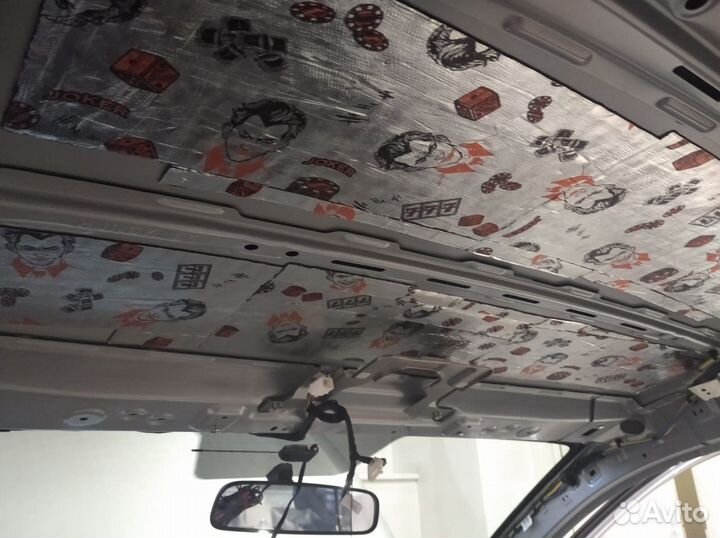 Комплект шумоизоляции потолка Kia Rio Xline