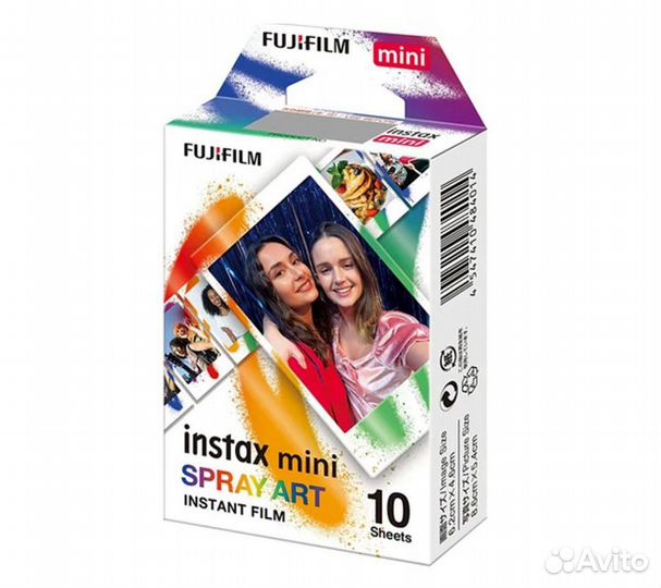 Картридж для камеры Fujifilm Colorfilm Instax Mini