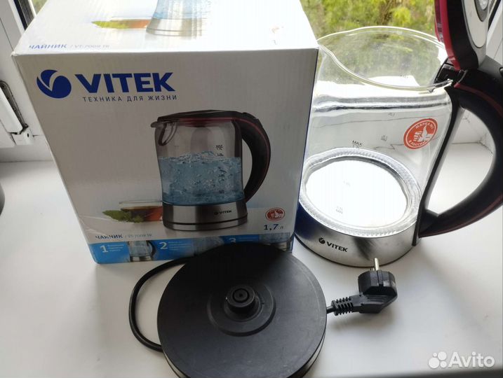 Чайник электрический vitek vt 7009tr