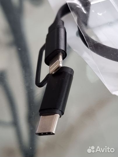 USB Кабель, Type-C +micro USB+ Lightning