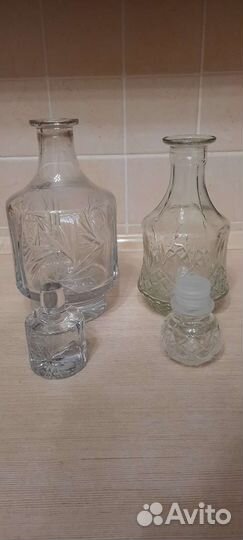 Графины стекло 0.5 и 0.7 литров