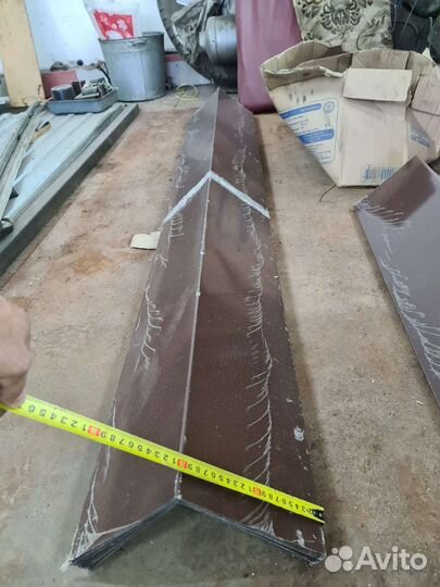 Конек кровельный новый