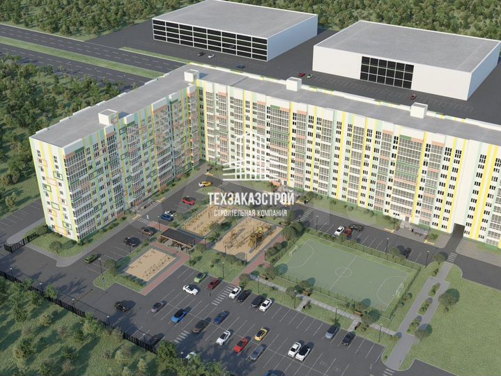 2-к. квартира, 49,3 м², 5/10 эт.