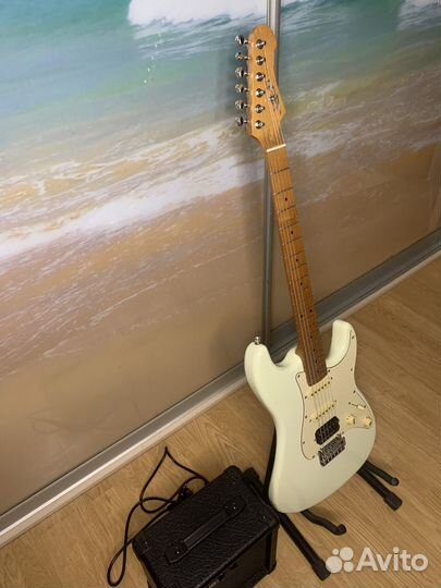 Электрогитара Jet js-400 OW + Комбик10 Ватт