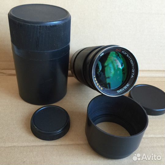 Фотообъектив Юпитер-37А с просветлением мс М42 рез