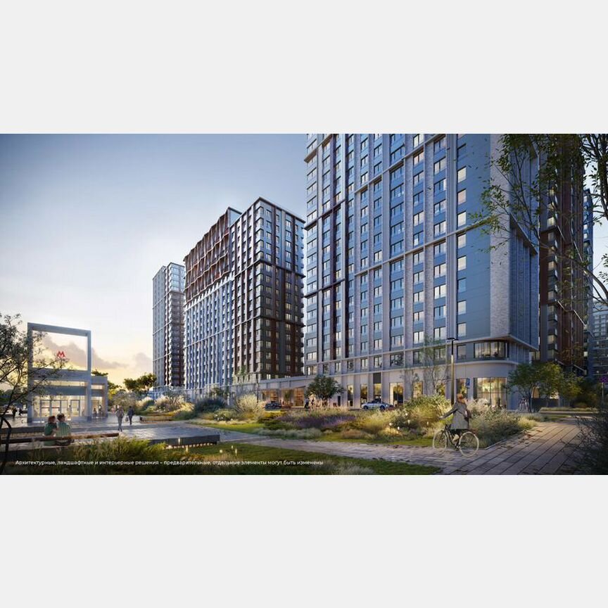 1-к. квартира, 42,3 м², 22/22 эт.