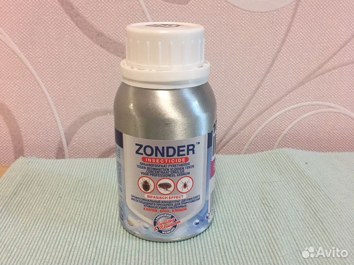 Препарат для уничтодения клопов, блох, клещей