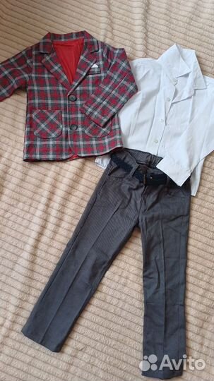 Детские вещи пакетом на мальчика 3-4 года