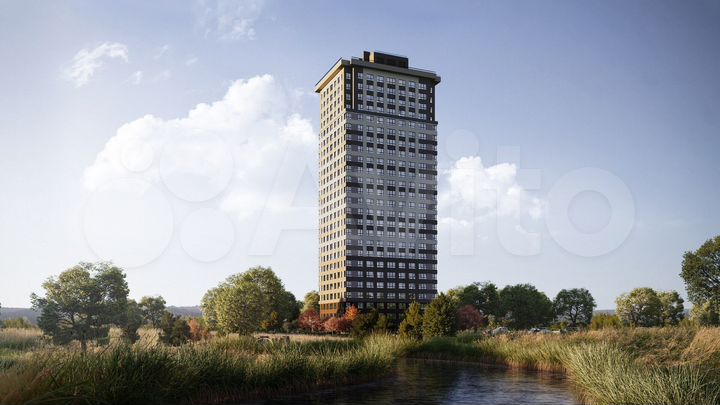 3-к. квартира, 96,5 м², 25/25 эт.