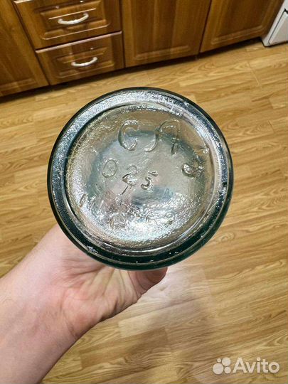 Бутылка водка Московская 1962г