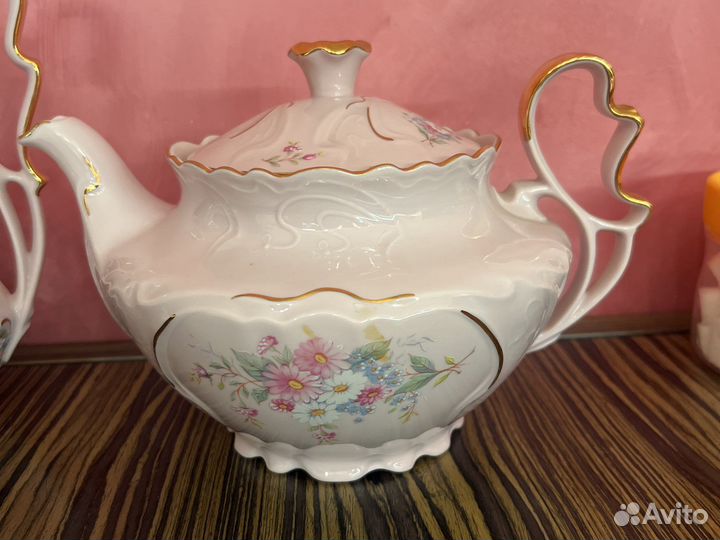 Розовый фарфор чехия