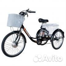 Электровелосипед трехколесный