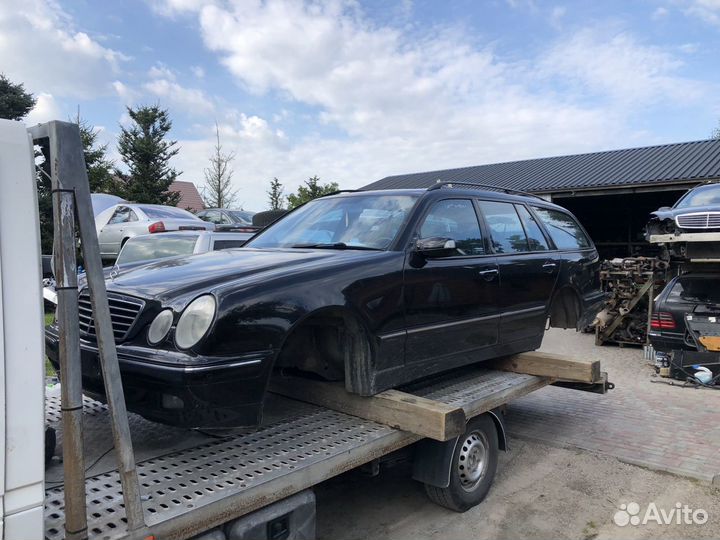 Решетка радиатора на Mercedes W210 рестайлинг