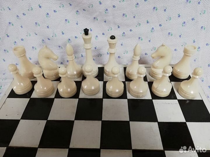 Шахматы СССР турнирные большие фигуры