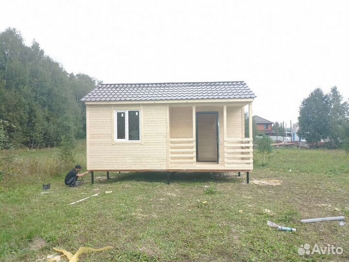 Дачный домик 6х4