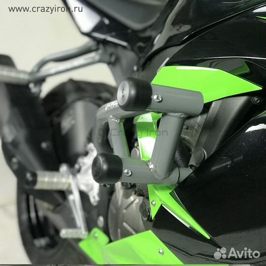 Защита race rail kawasaki ZX-6R 09-18, ZX-6R 636