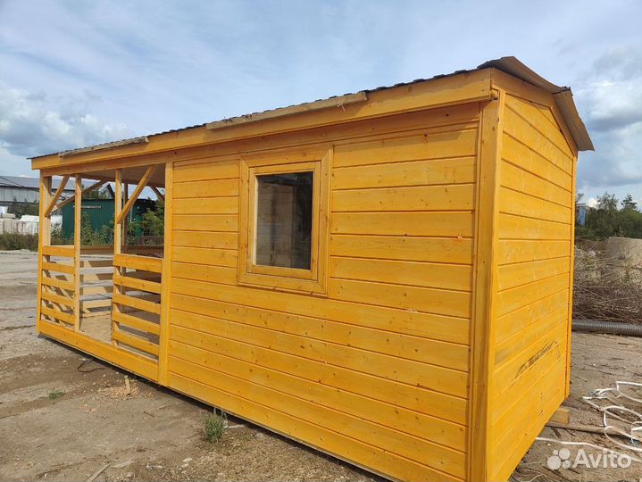 Бытовка утепленная,хозблок,с установкой