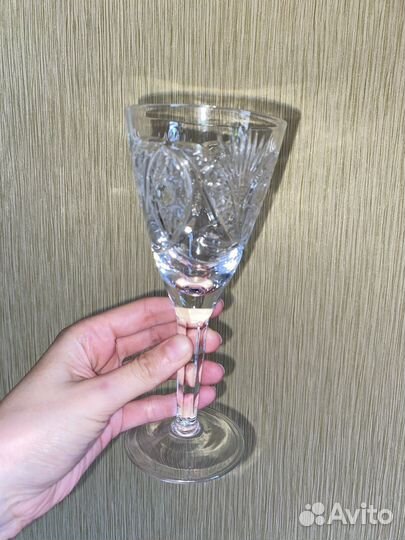 Фужеры и рюмки хрусталь СССР