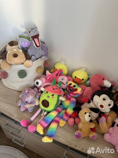 Игрушки мягкие новые