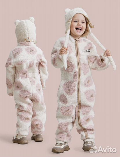 Флисовый комбинезон happy baby 92-98