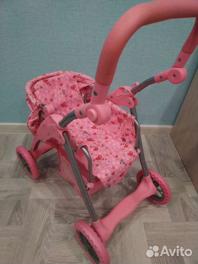 Кукольная коляска с люлькой