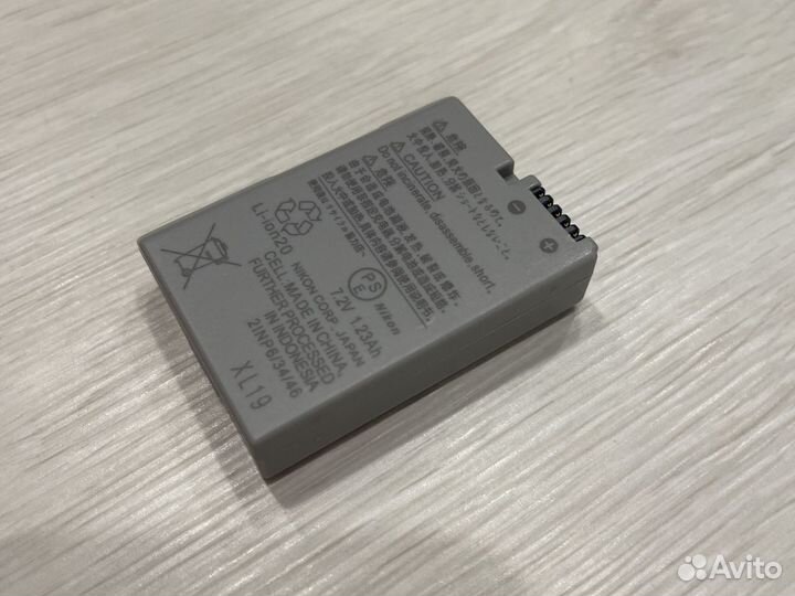 Оригинал аккум аккумулятор EN-EL14a Nikon