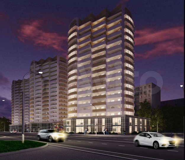 1-к. квартира, 43,3 м², 9/17 эт.