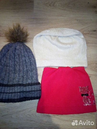 Женские шапки,варежки,перчатки